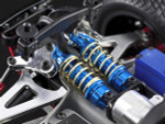 GPM Red Aluminum Shocks w/3 Spring Sets for 1/16 E-Revo Summit Slash