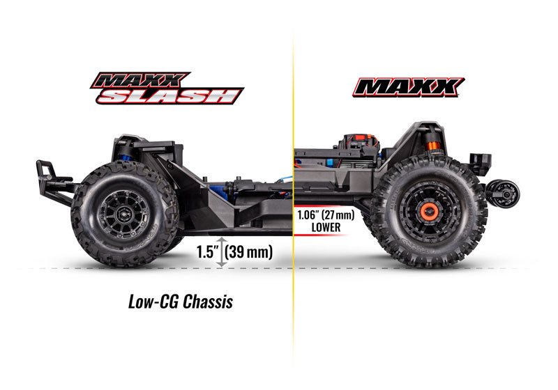 Traxxas Maxx Slash 6S 4WD Brushless RTR Short Course Truck