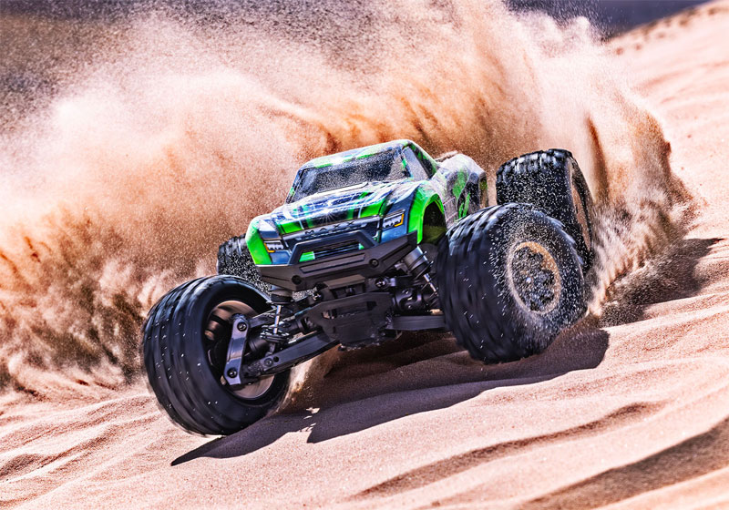 Traxxas Mini Maxx 4WD Brushless RTR RC Monster Truck w/ID Lipo Battery & USB-C Charger