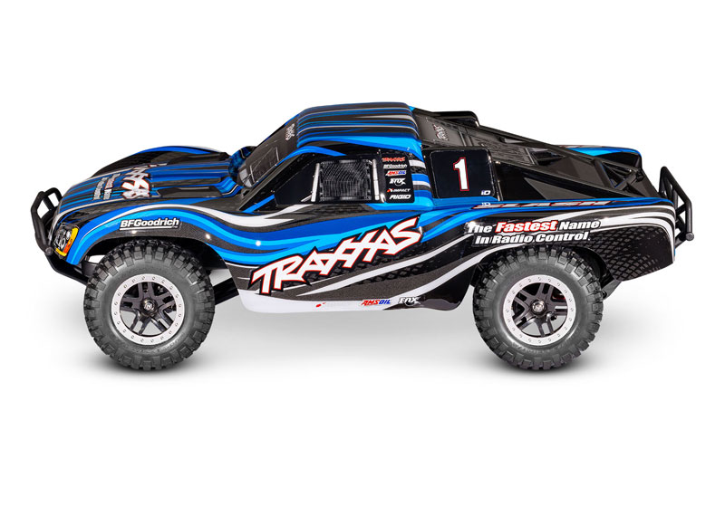 Traxxas Slash RTR 1/10 2WD Heavy Duty Short Course Racing RC Truck w/ID Battery & USB-C Charger