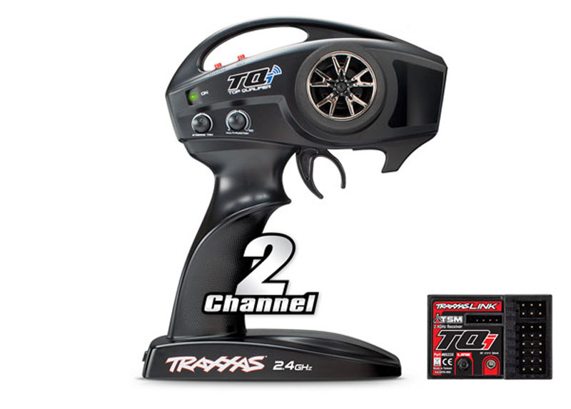 Traxxas TQi 2.4 GHz High Output 2-Channel Radio System with Traxxas Link Enabled and TSM