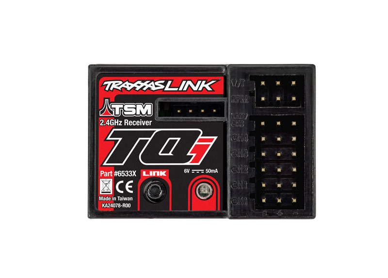Traxxas TQi 2.4GHz 5-Channel Micro Receiver with Telemetry and TSM