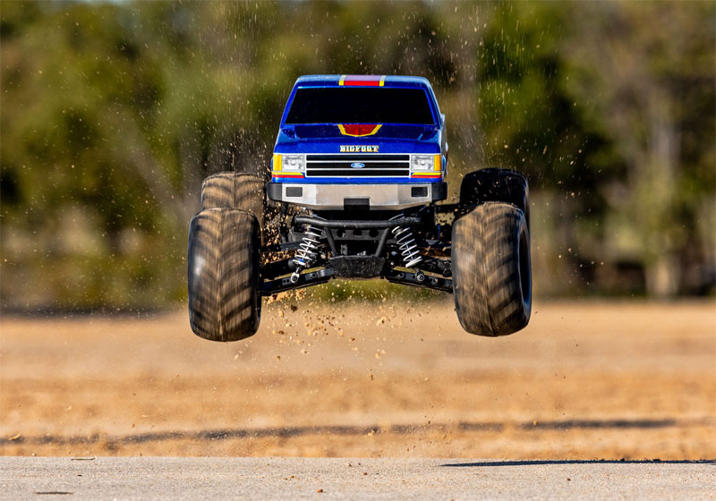 Traxxas BIGFOOT 4X4 Brushless BL-2s RTR Monster Truck & FREE LIPO BATTERY AND USB-C LIPO CHARGER