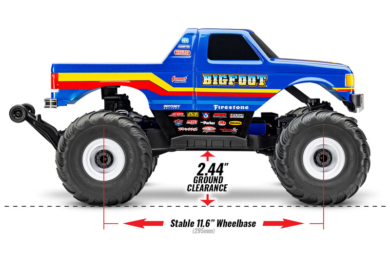 Traxxas BIGFOOT 4X4 Brushless RTR Monster Truck