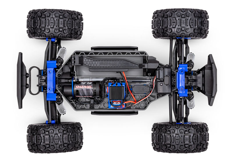 Traxxas Stampede 4X4 Brushless BL-2s RTR Monster Truck & FREE LIPO BATTERY AND USB-C LIPO CHARGER