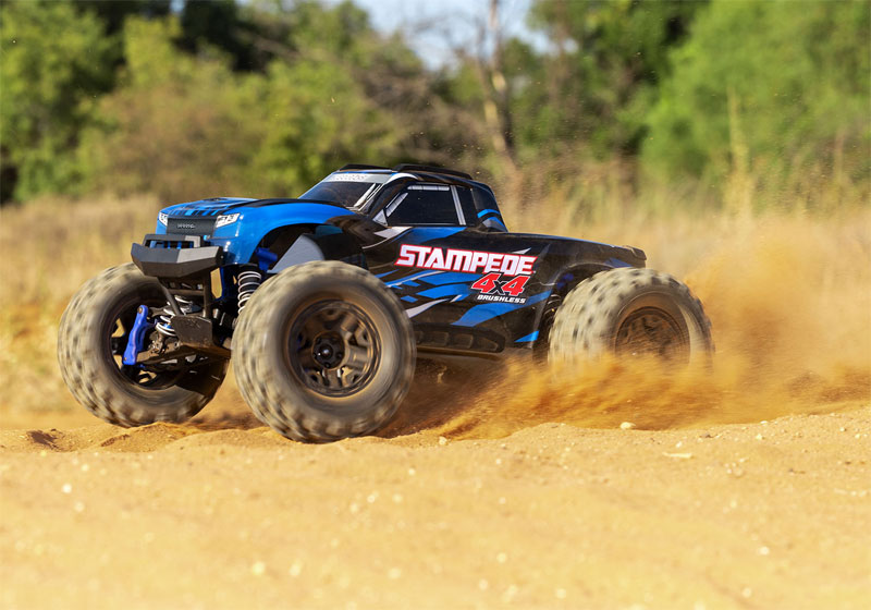 Traxxas Stampede 4X4 Brushless BL-2s RTR Monster Truck w/TQ w/2S LiPo COMBO