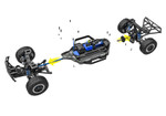 Traxxas Slash 4x4 Ultimate Short Course Truck w/TQi & Telemetry with Clipless Body