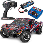 Traxxas Slash 4x4 VXL Heavy Duty Brushless RTR Short Course RC Truck LiPo Combo