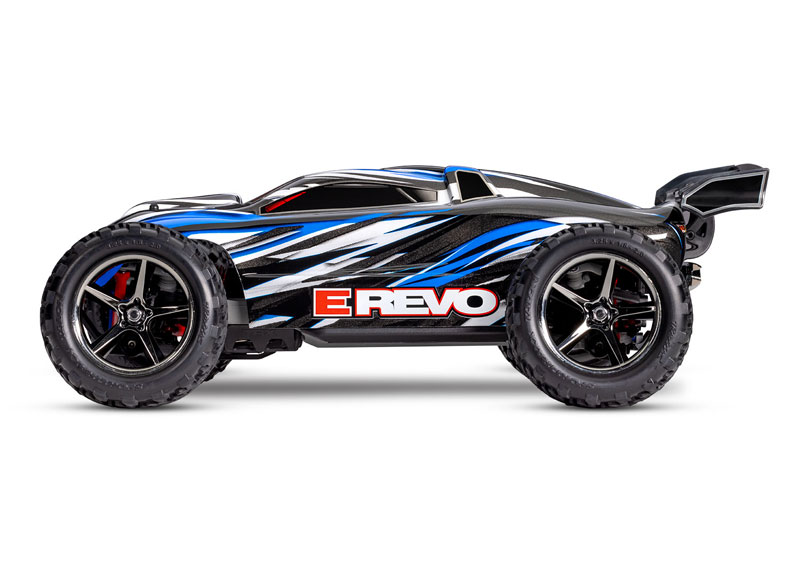 Traxxas 1/16 E-Revo Brushed 4WD RTR RC Monster Truck w/ID Battery & USB-C Charger