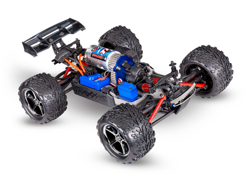 Traxxas 1/16 E-Revo Brushed 4WD RTR RC Monster Truck w/ID Battery & USB-C Charger
