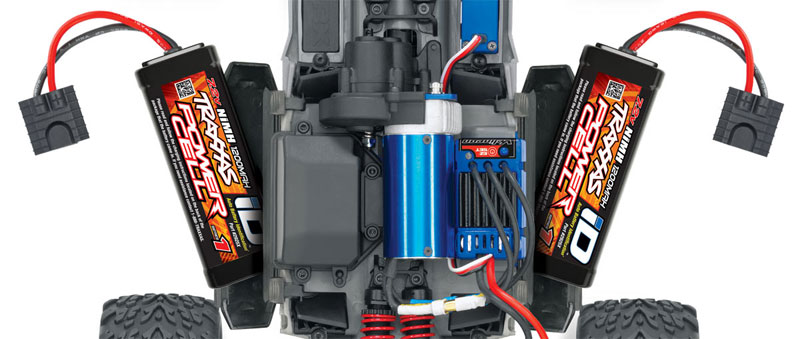 Traxxas 1/16 E-Revo VXL Brushless 4WD RTR RC Monster Truck w/ID Battery & USB-C Charger