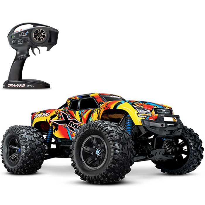 Traxxas X-Maxx 8S 4WD RC Monster Truck with Orange Body (77086-4)