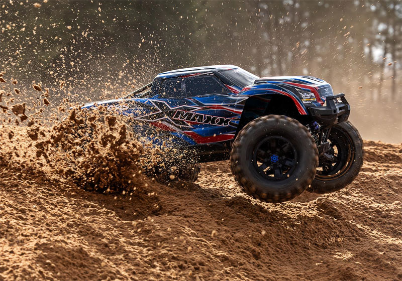 Traxxas X-Maxx 8S 4WD with Belted Tires RTR Monster Truck Combo w/4S 6700mAh & SINGLE Charger