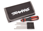 Traxxas Speed Bit Master Set 7-Pc Metric Hex Driver Set 1/4" Drive with Handle & Pouch (8711)
