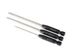 Traxxas Speed Bit 3-Pc Straight Hex Drivers 1.5mm 2.0mm 2.5mm, 1/4" Drive (8715)