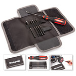 Traxxas Speed Bit 6-Pc 4-8mm Nut Driver Master Set with 1/4" Drive Premium Handle & Pouch (8719)