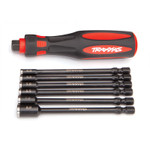 Traxxas Speed Bit 6-Pc 4-8mm Nut Driver Master Set with 1/4" Drive Premium Handle & Pouch (8719)