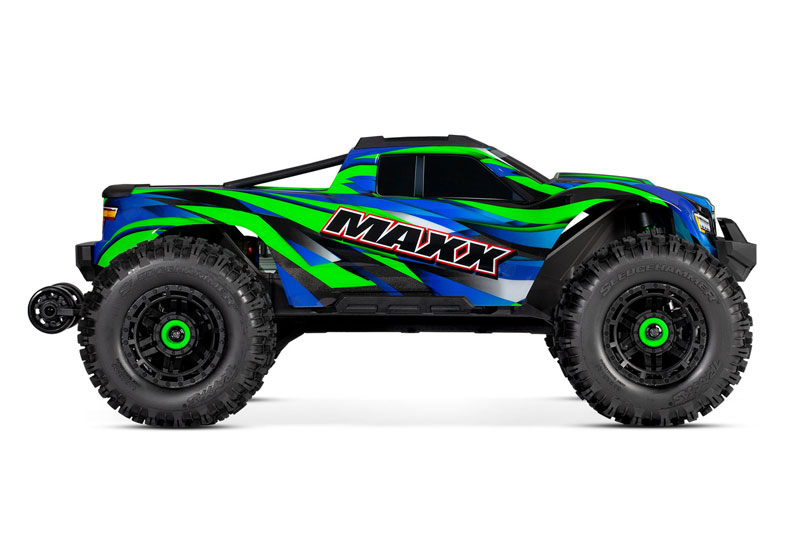 Traxxas Maxx 4S RTR Brushless 4x4 RC Monster Truck with WideMAXX LiPo Combo Package (89086-4)