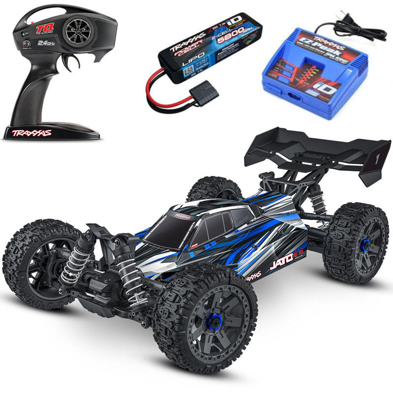 Traxxas Jato 4X4 Brushless BL-2s RTR Racing Buggy w/2S LiPo COMBO